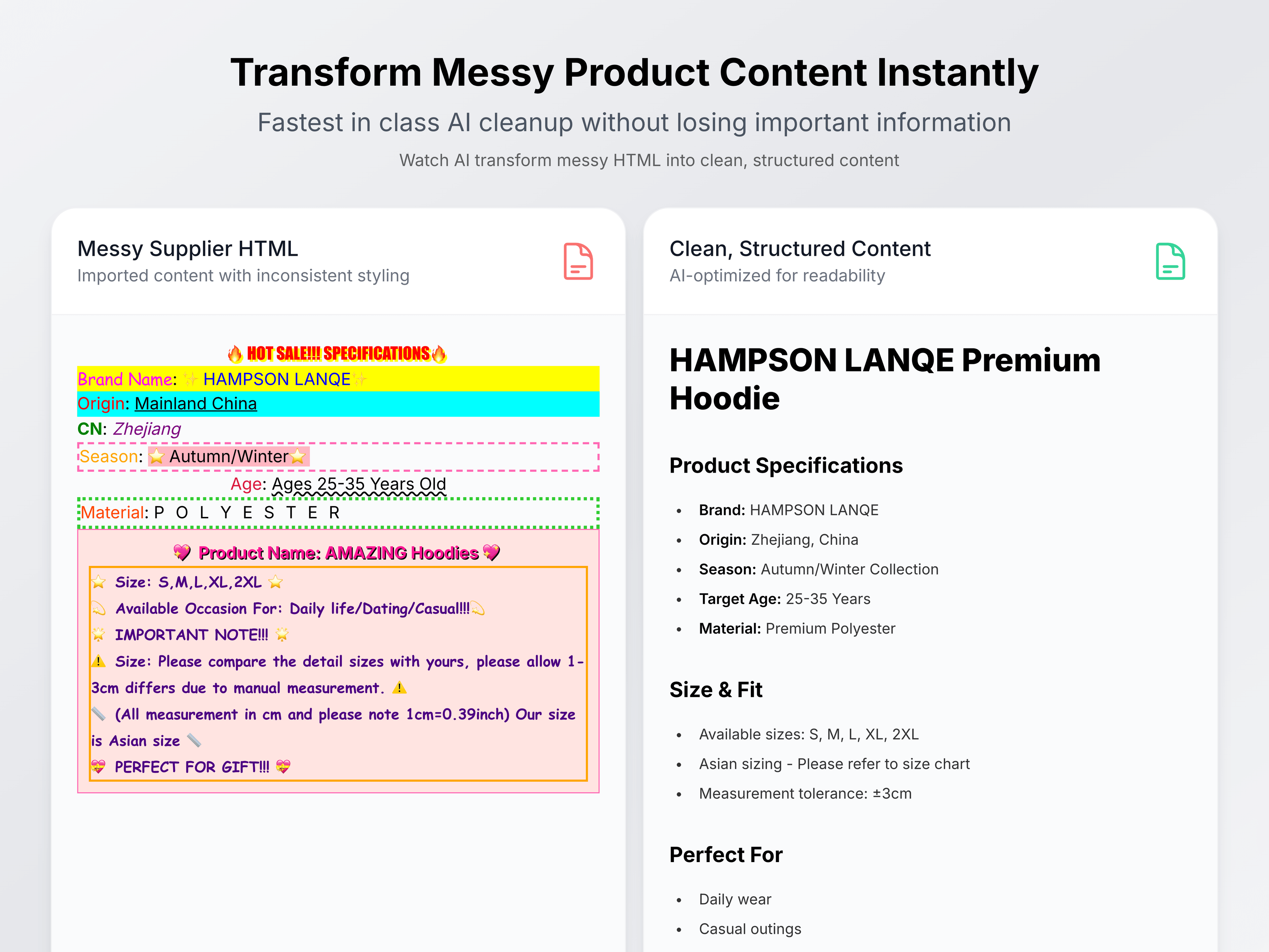 AI Content Generator for Wix Products - Automated Description Writing